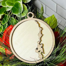 Load image into Gallery viewer, Priest Lake Christmas Ornament - Custom Engraved
